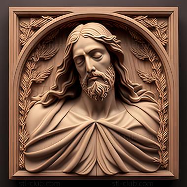 3D model st jesus (STL)